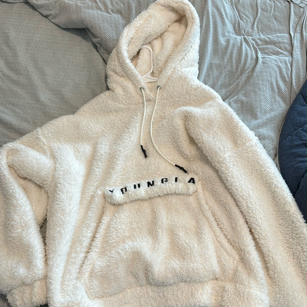 YoungLA Men’s Sherpa Pocket Hoodie